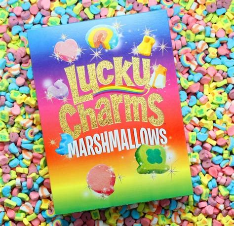 Lucky chsrms magically deliciois marshmallows